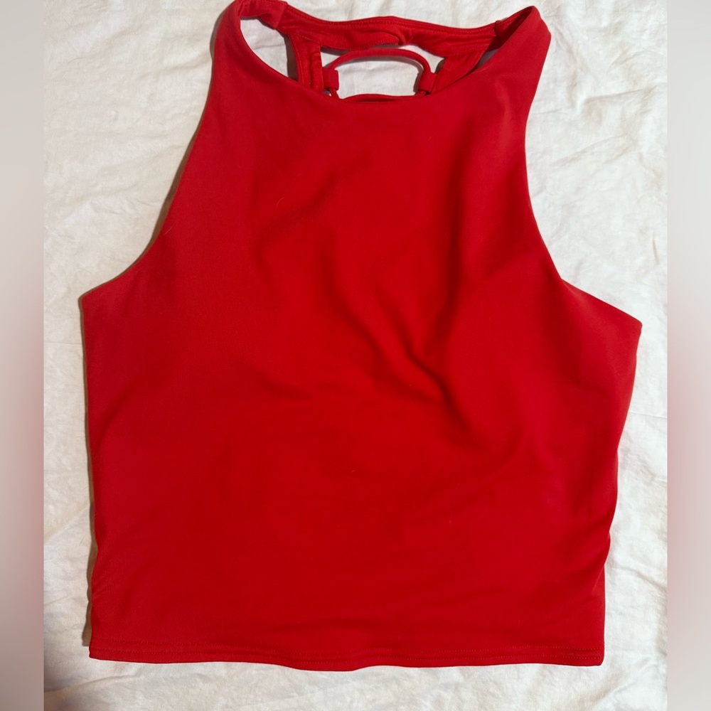 Alo Yoga Movement Bra high neck strappy back